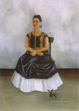Perro Itzcuintli Conmigo feminismo Frida Kahlo Pinturas al óleo